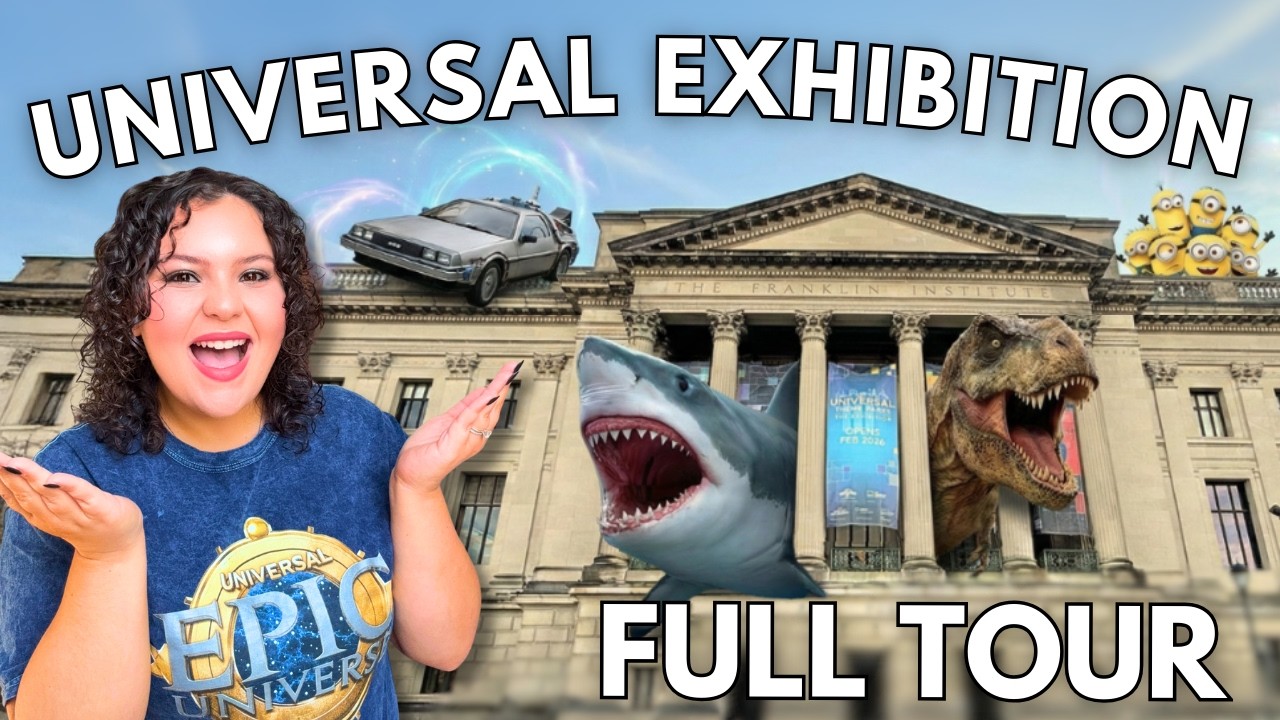 Universal Theme Parks: The Exhibition - FULL Tour & Walkthrough (Opening Day)