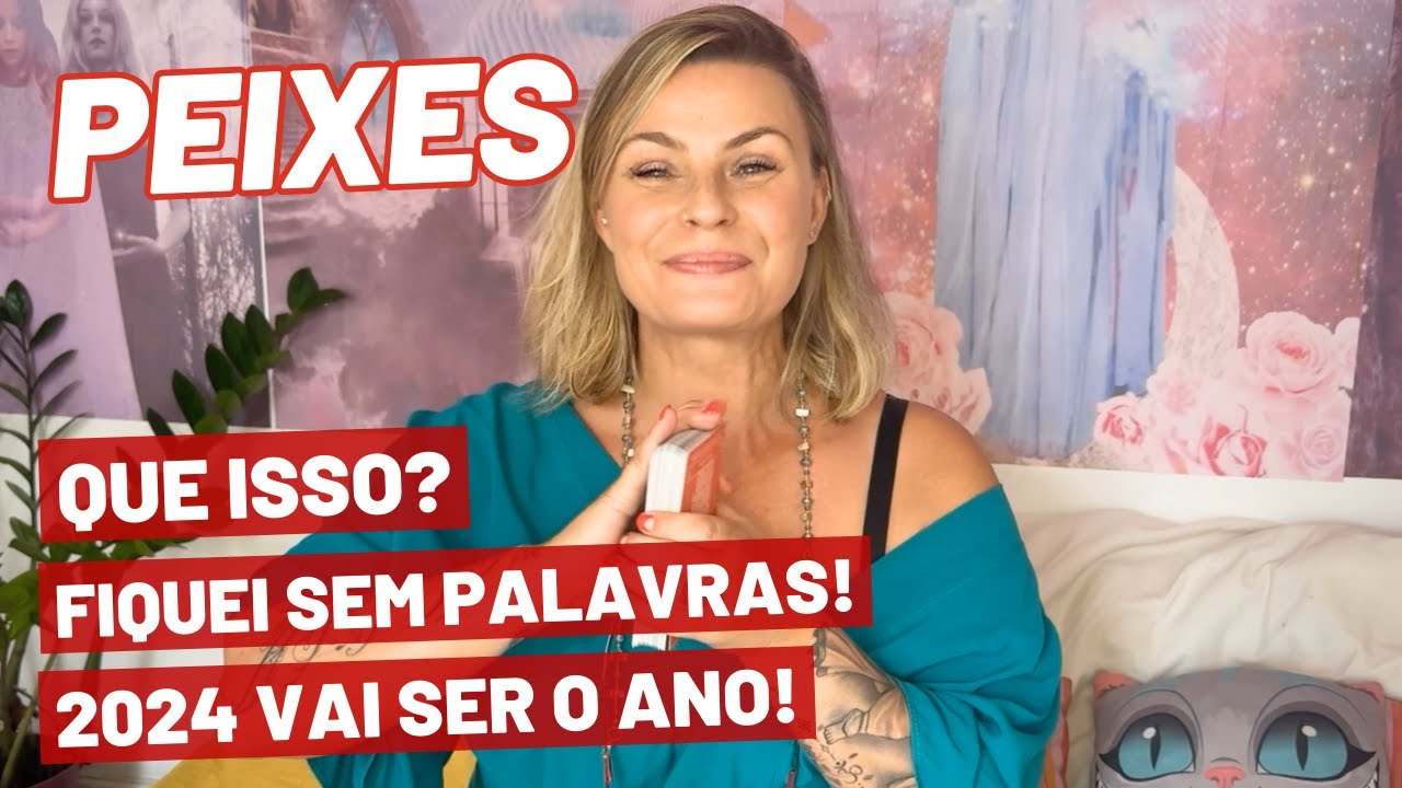 PEIXES ♓️ #2024 VAI SER INESQUECÍVEL!!!! TUDO MUDA COM A CHEGADA DO ANO!