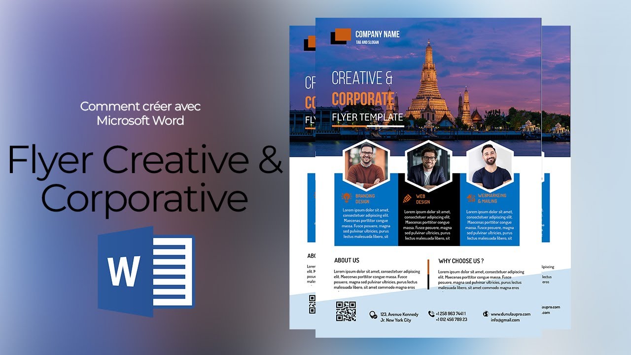 Comment créer un flyer professionnel en Ms Word pas à pas et non saute saute
