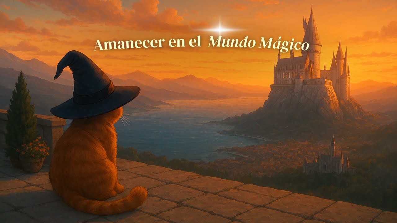🌅 Lofi Beats | Amanecer en el Castillo Mágico 🐱✨ Música Relajante para Estudiar, Trabajar y Dormir