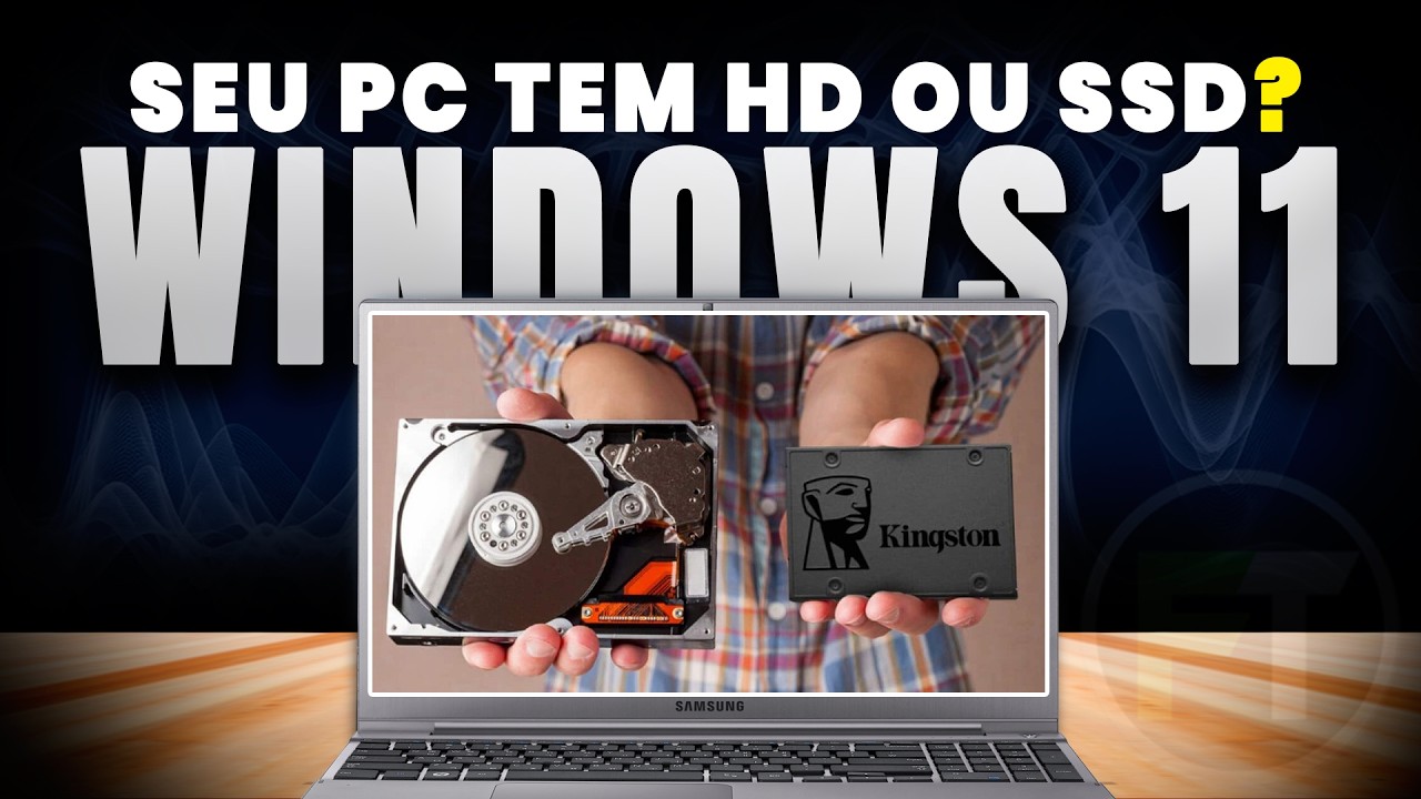 DESCUBRA SE SEU PC TEM HD OU SSD SEM DESMONTAR