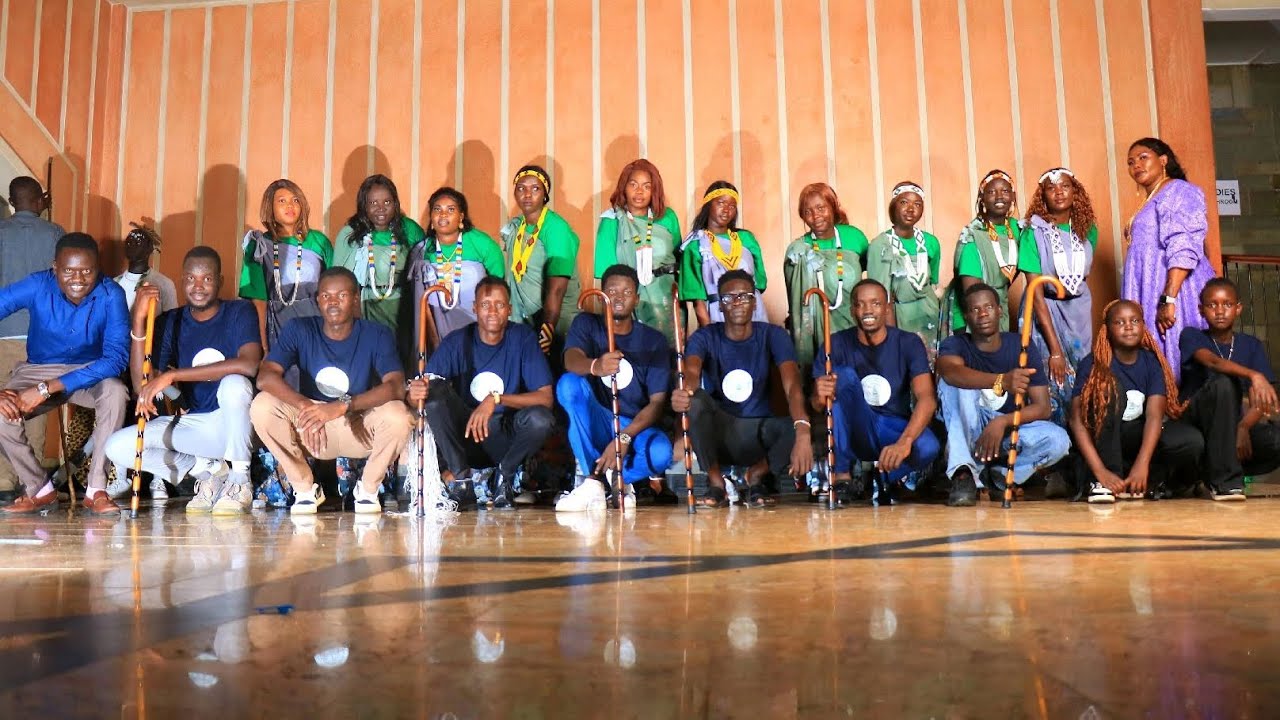 Maluth cultural group dancers during the Gogrial West Community cultural and memorial day