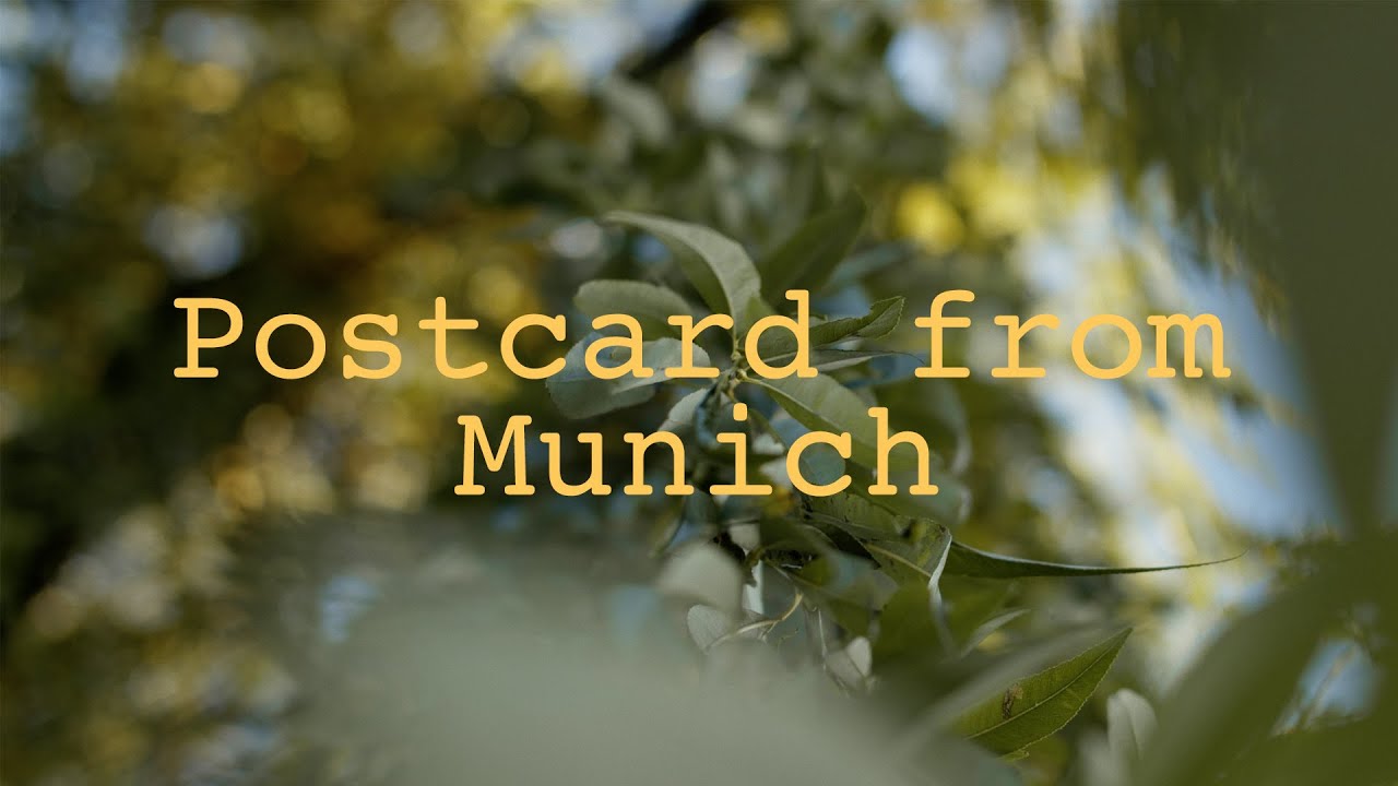 And then it was Fall - Cinematic Postcard from Munich | 4k