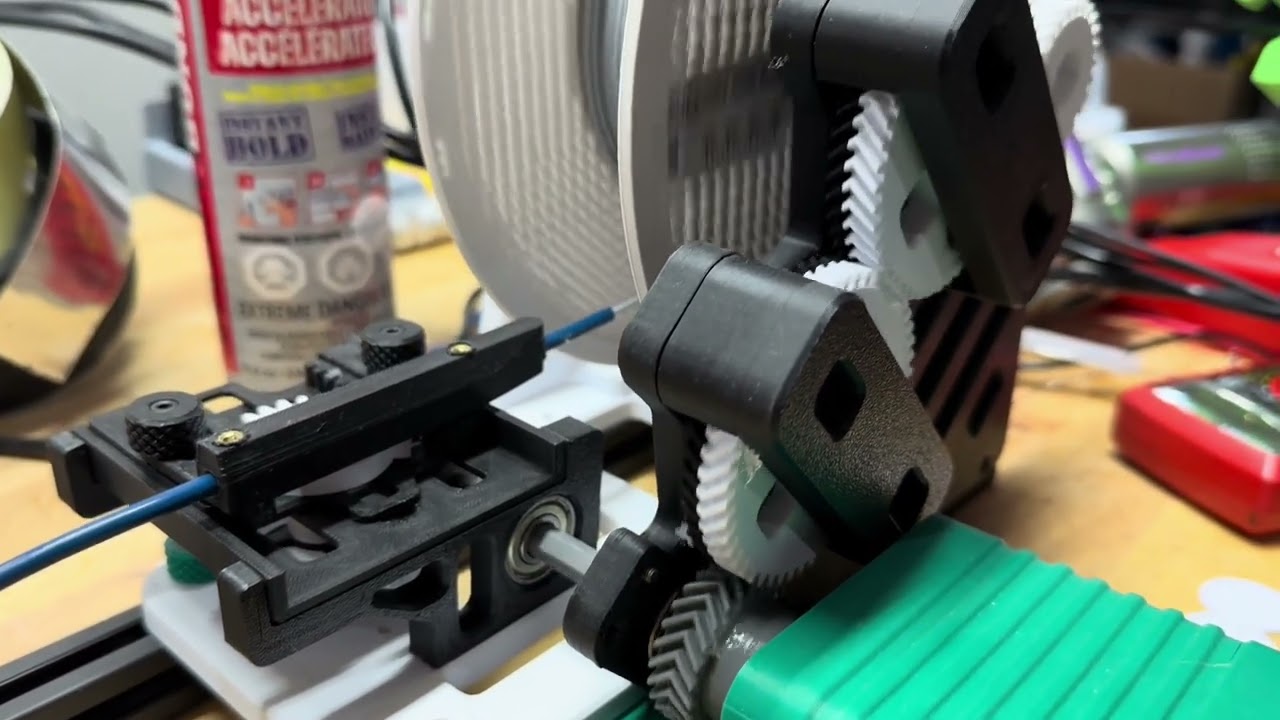 Make MORE Money 3D printing by using a Filament ReWinder!