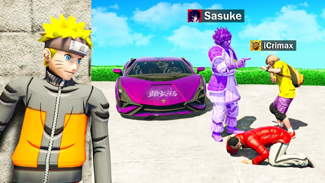 Meine FREUNDE ARBEITEN für SASUKE in Naruto GTA 5 RP!