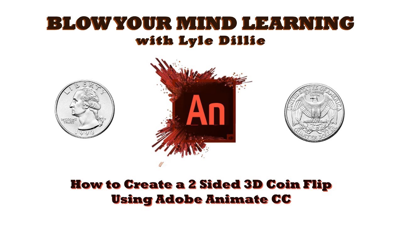 How to Create a 2 Sided 3D Coin Flip Using Adobe Animate CC