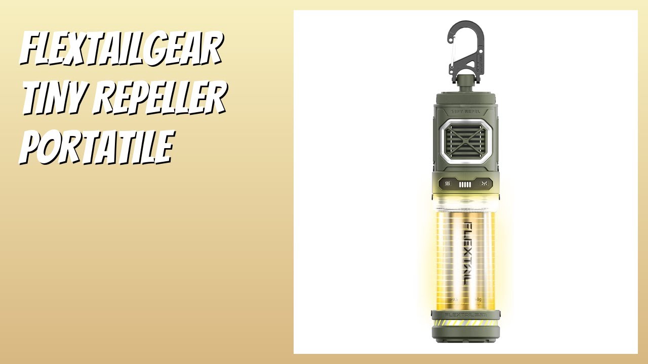 RECENSIONE (2026) : FLEXTAILGEAR TINY REPELLER Portatile. DETTAGLI