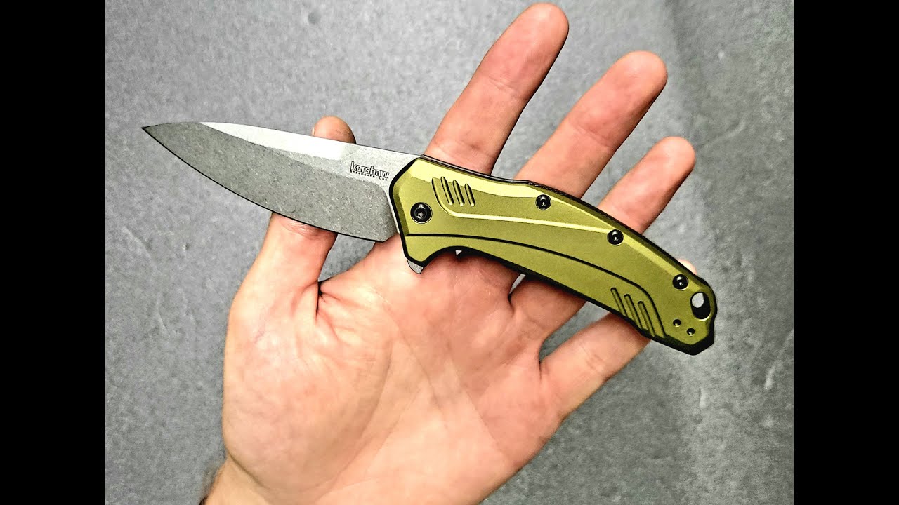 Kershaw Link Olive Aluminum CPM 20CV 1776OLSW unboxing #edc #knife #knives
