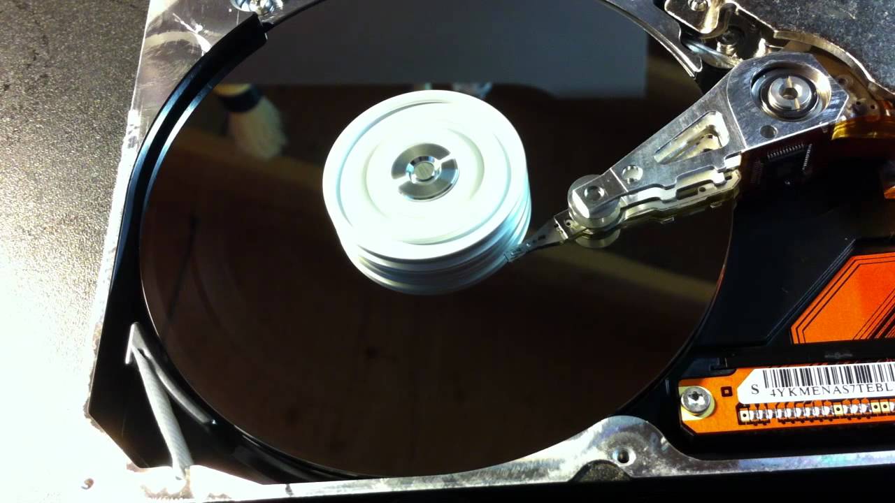Hard Disk Spinning