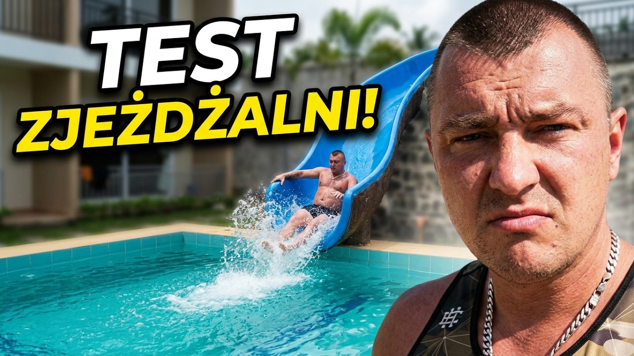 &bdquo;TO M&Oacute;J PIERWSZY I OSTATNI ZJAZD?!&rdquo; 😱 Wielki test naszego basenu!