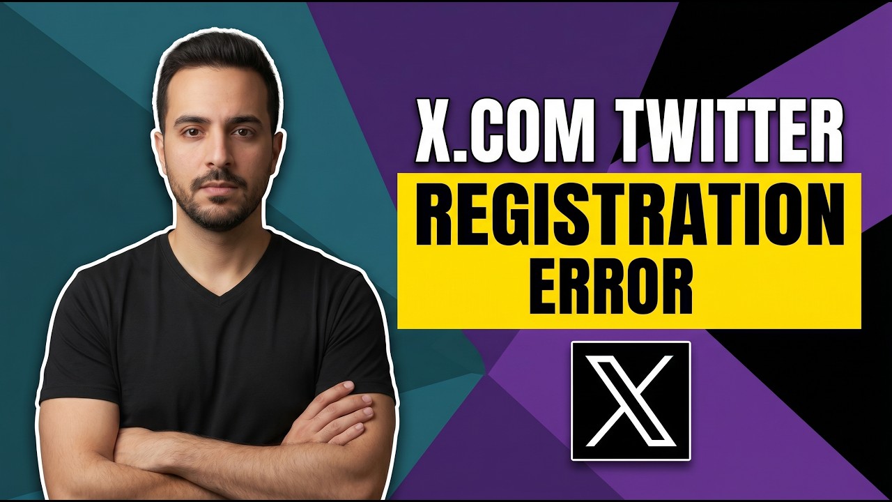 How To Fix X.Com/Twitter Registration Error (Easy Troubleshooting Guide)