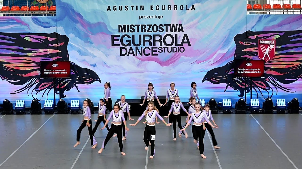 Egurrola Dance Studio XXXVII Mistrzostwa Warszawa - występ grup K