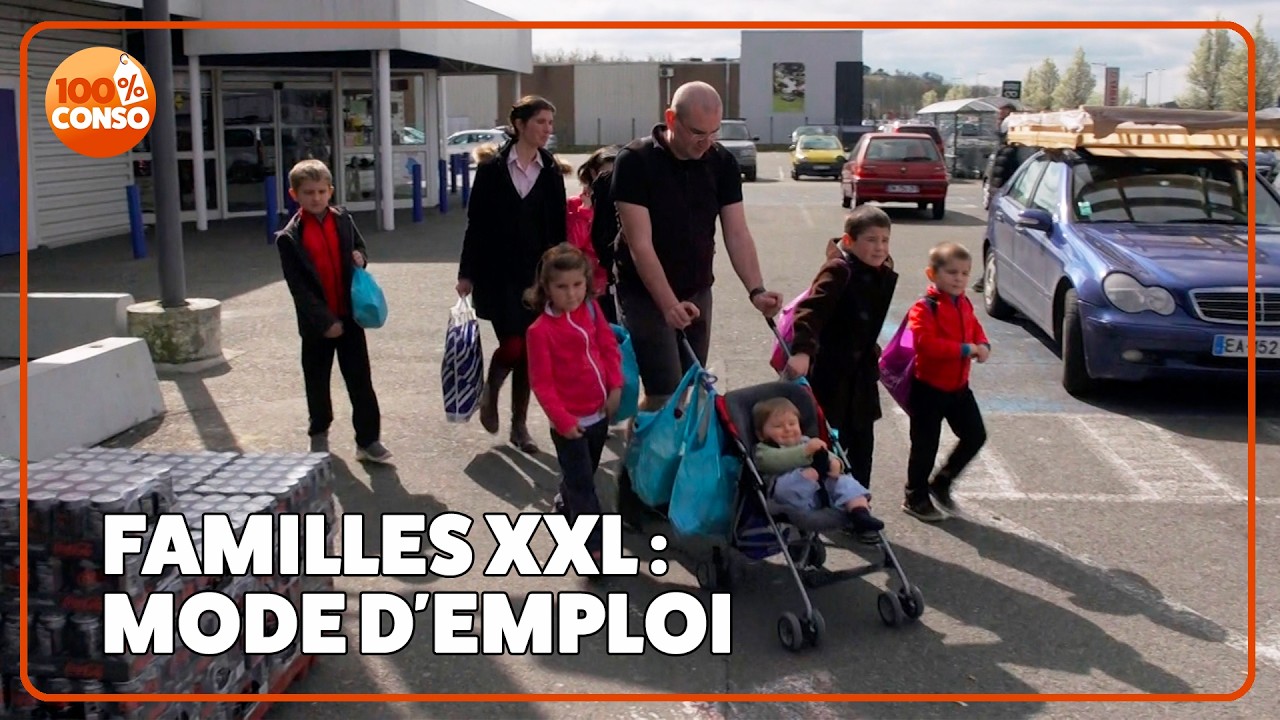 6, 7 ou 8 ENFANTS... Familles XXL, comment s'en sortent-elles ?