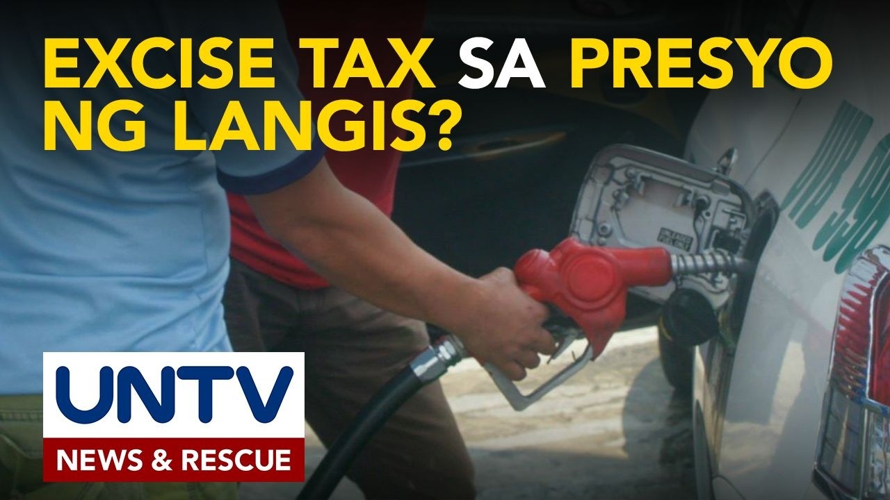 EXCISE TAX: Paano makatutulong ang suspensyon sa presyo ng langis?