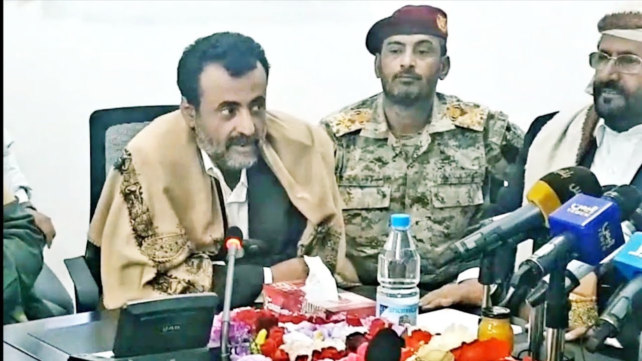 كلمة الشيخ خالد العواضي باجتماع نائب رئيس الجمهورية بقيادة اقليم سبأ اليمن