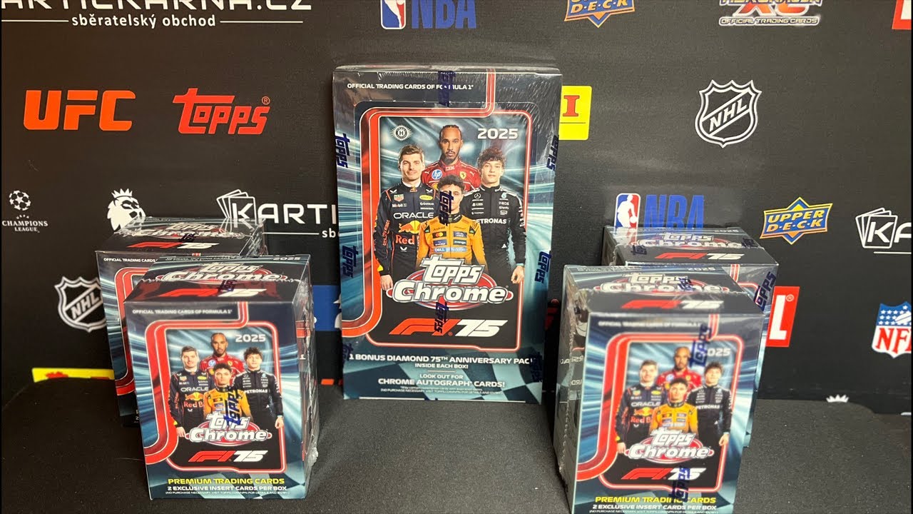 2025 Topps Chrome F1 GB vol. 4 PYT