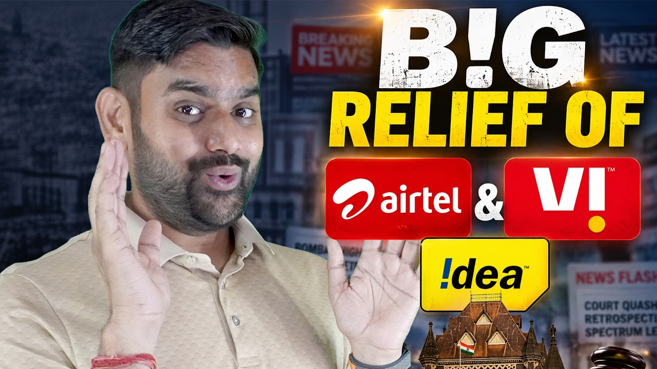 Telecom Breaking News: Court Rejects Retrospective Charges | Gives Huge Relief to Airtel & Vi!