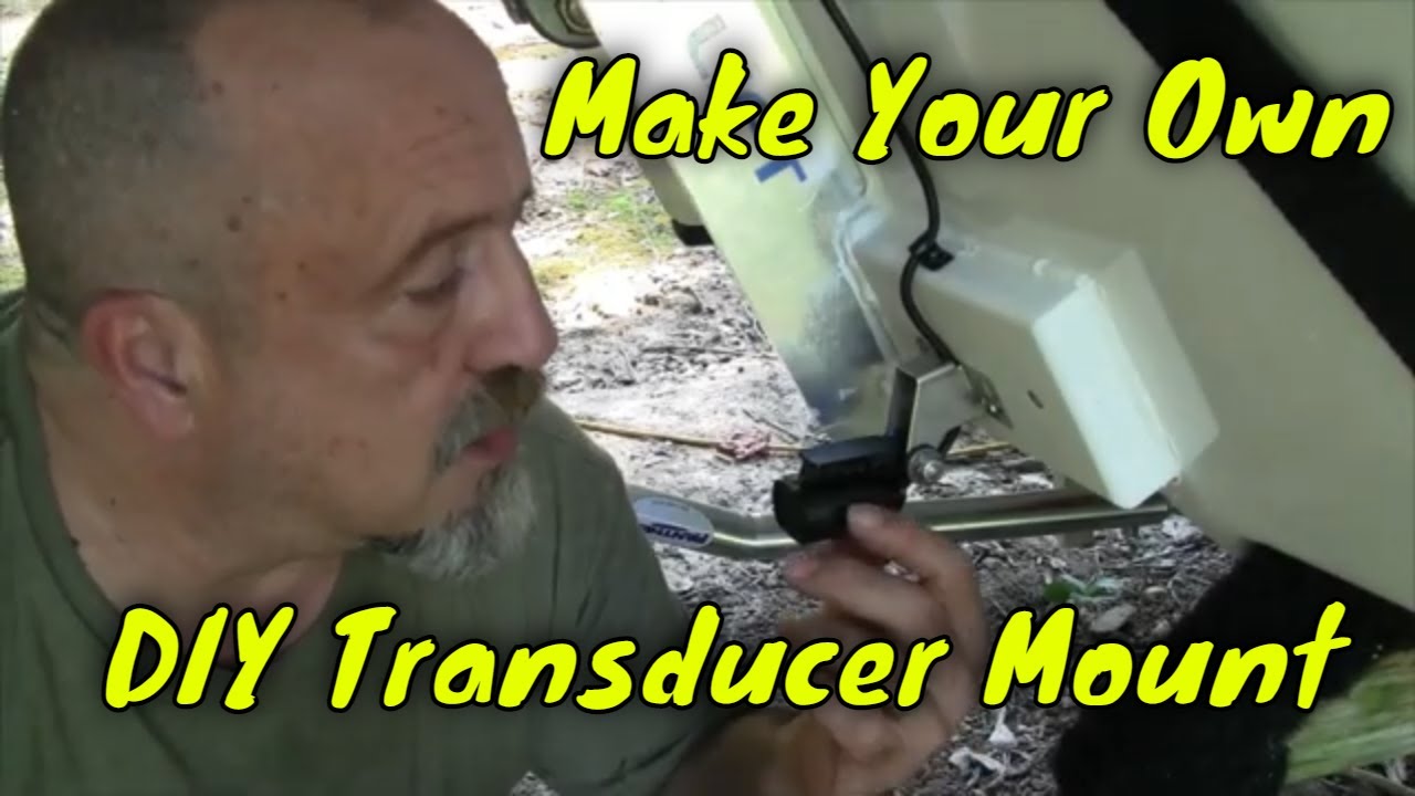 DIY HDPE Transducer Mount - How to Build Your Own and Install on Your Boat