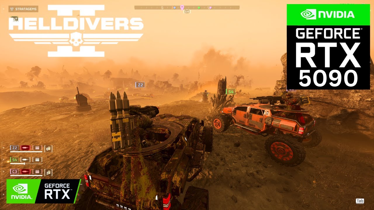 HELLDIVERS 2: HOLD NIVEL 43 on RTX 5090 32GB (4K Maximum Graphics)
