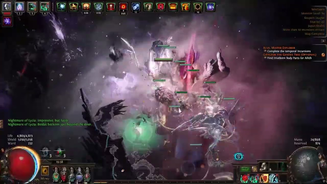 POE 3.27 Poison Carrion Golem | T17 Sanctuary + Deli | Uber Boss