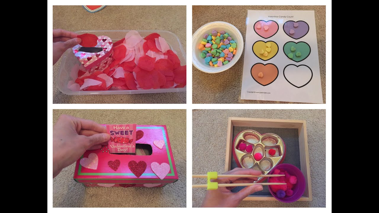 Valentine's Day Activities For Toddlers, Preschool and Kindergarten