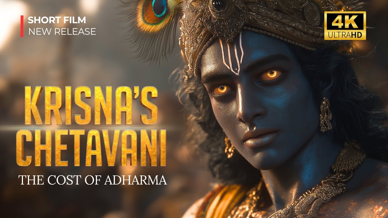 KRISHNA'S WARNING - THE COST OF ADHARMA | EPIC Mahabharat Short