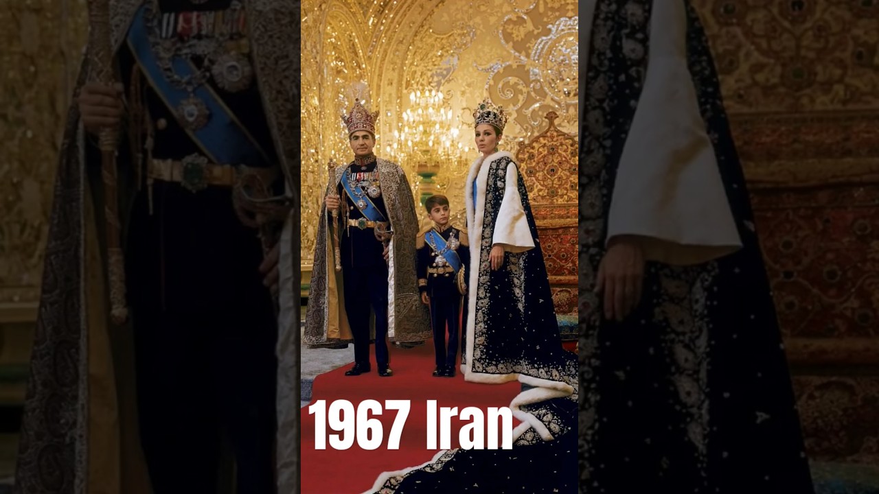 The Last King of Iran: Coronation of Shah & Queen (1967) | AI-Animated Historic Moment