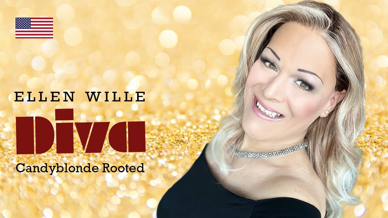 Ellen Wille Diva in Candyblonde Rooted (wig review)