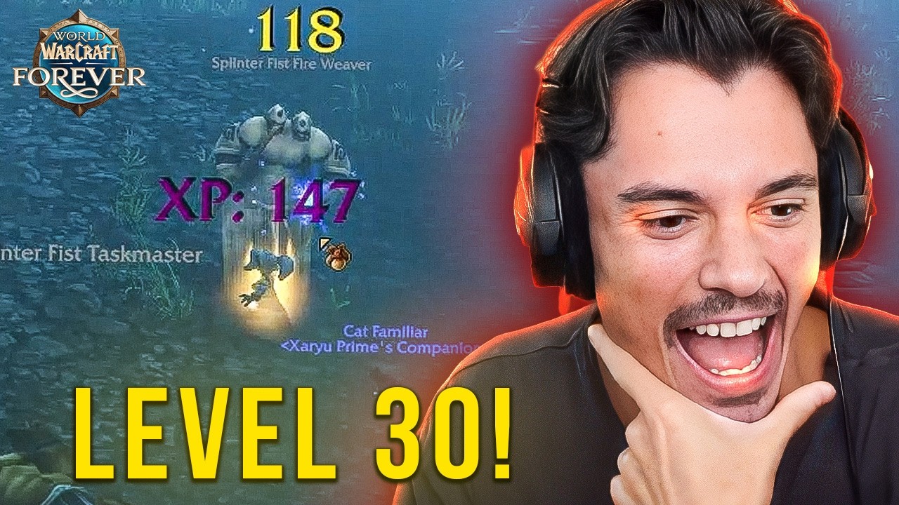 I Finally Hit Level 30 in WoW Forever...