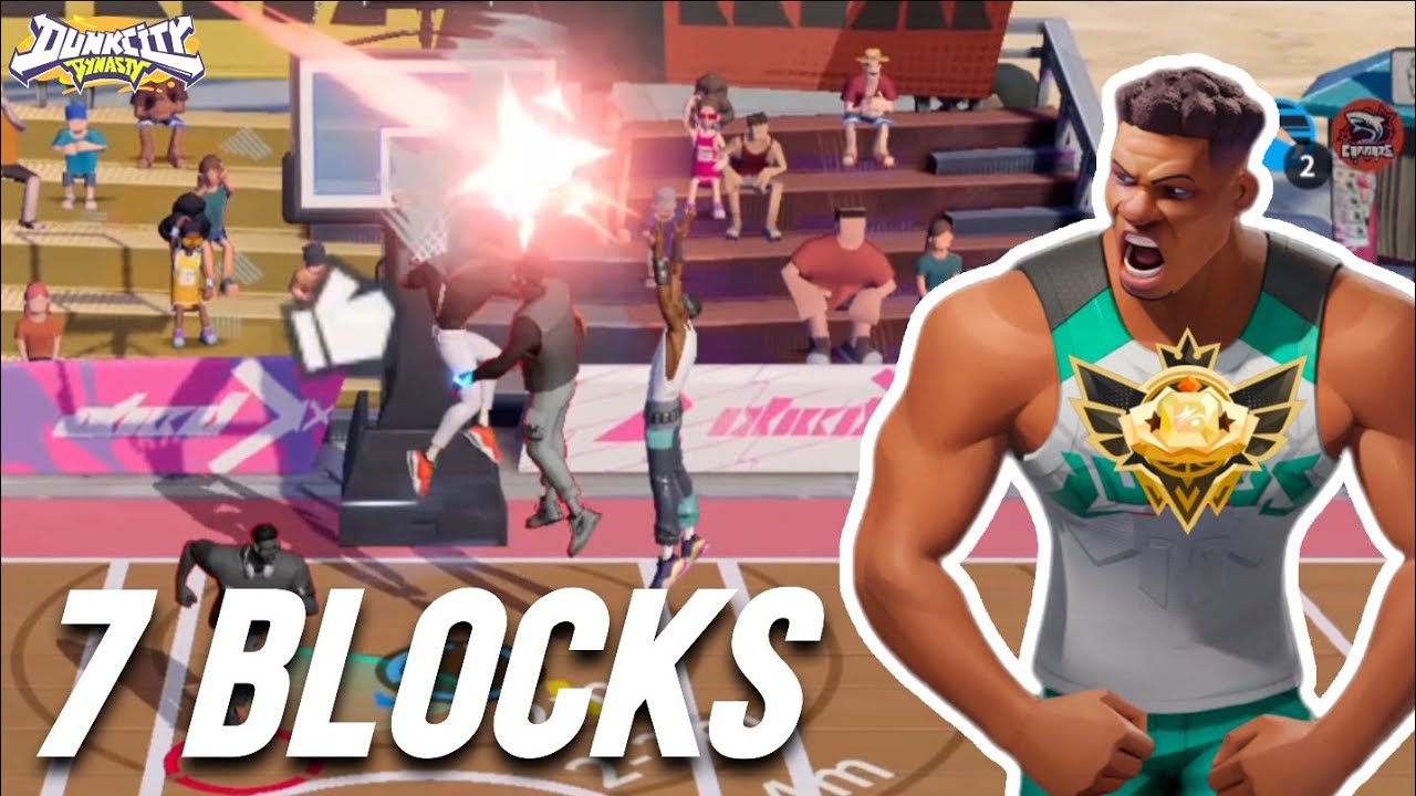 7 BLOCKS! Giannis Defensive MASTER CLASS in Ranked | Dunk City Dynasty Gameplay