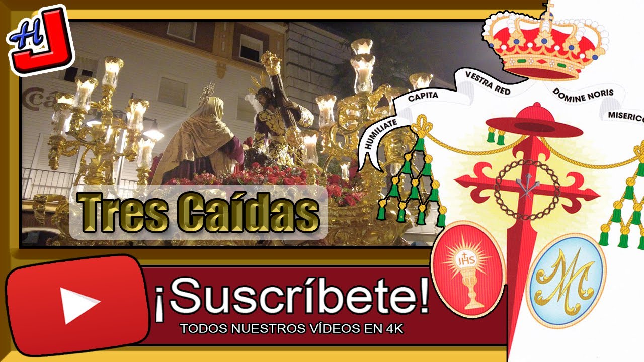 ⛪️ HDAD DE LAS TRES CAÍDAS 🎶 🕯Lunes Santo 🥁 SEMANA SANTA 2023 ⚜️ 4K 📹