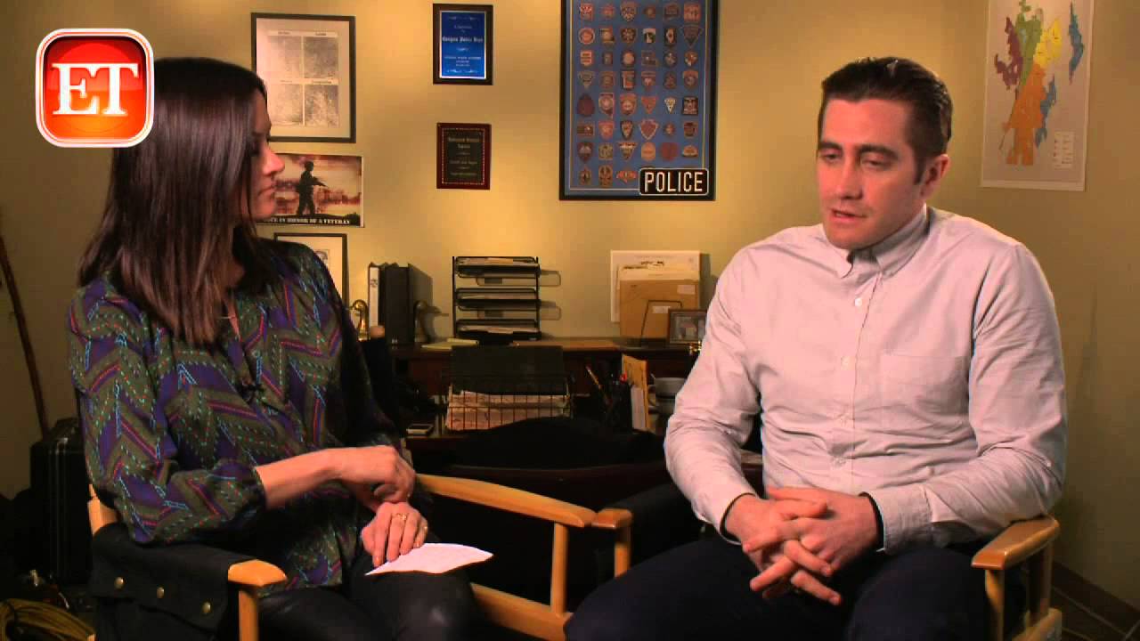 Hugh Jackman and Jake Gyllenhaal - 'Prisoners' Set Visit [ET]