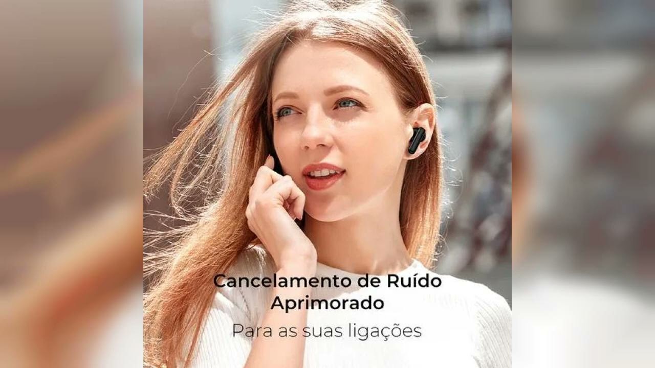 Review: Fone Qcy T13 Anc Cancelamento De Ruído Ativo Bluetooth 5.3 Cor Preto