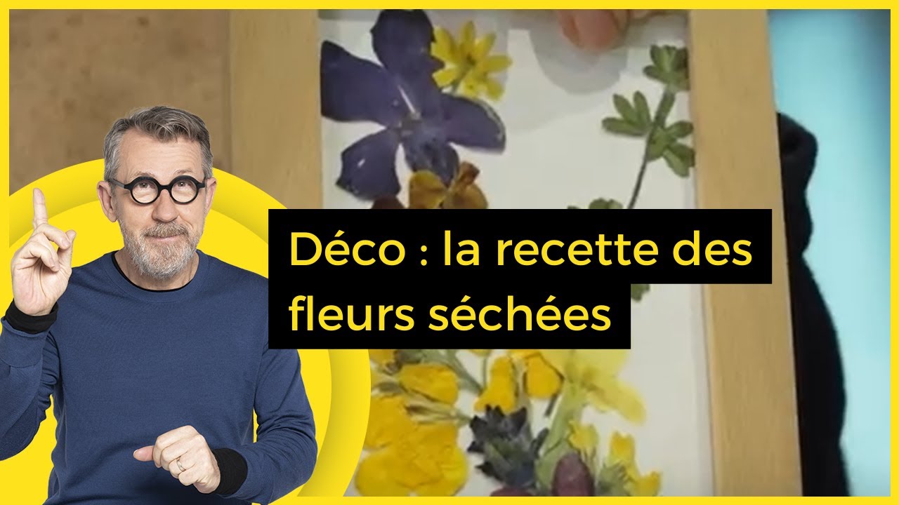 Déco : la recette des fleurs séchées - C Jamy