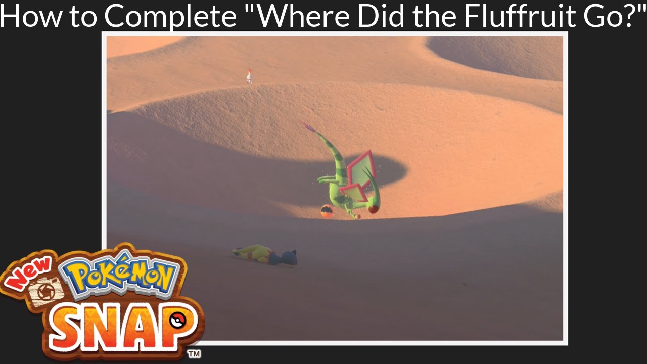 New Pokemon Snap - How to Complete the Request 