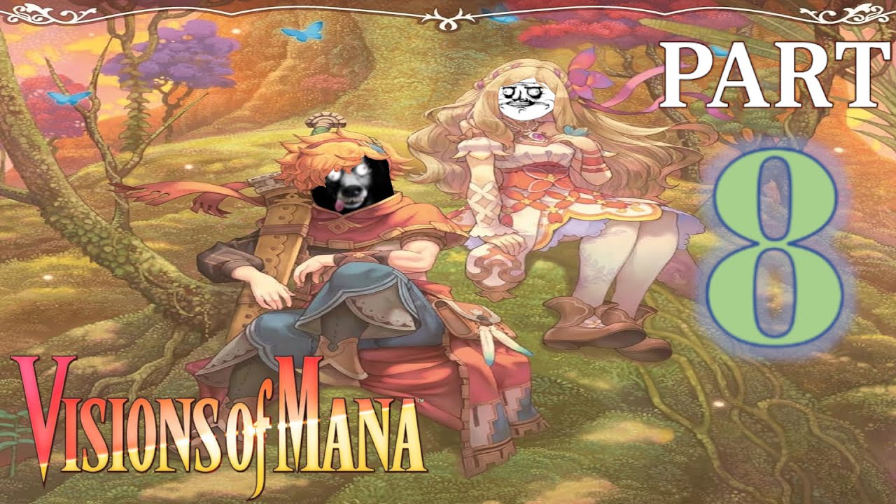 Visions of Mana -Part8: There's CATGIRLS, Lil CACTUSI and.. Giant WOLVES? From FROST to LUSH FIELDS!