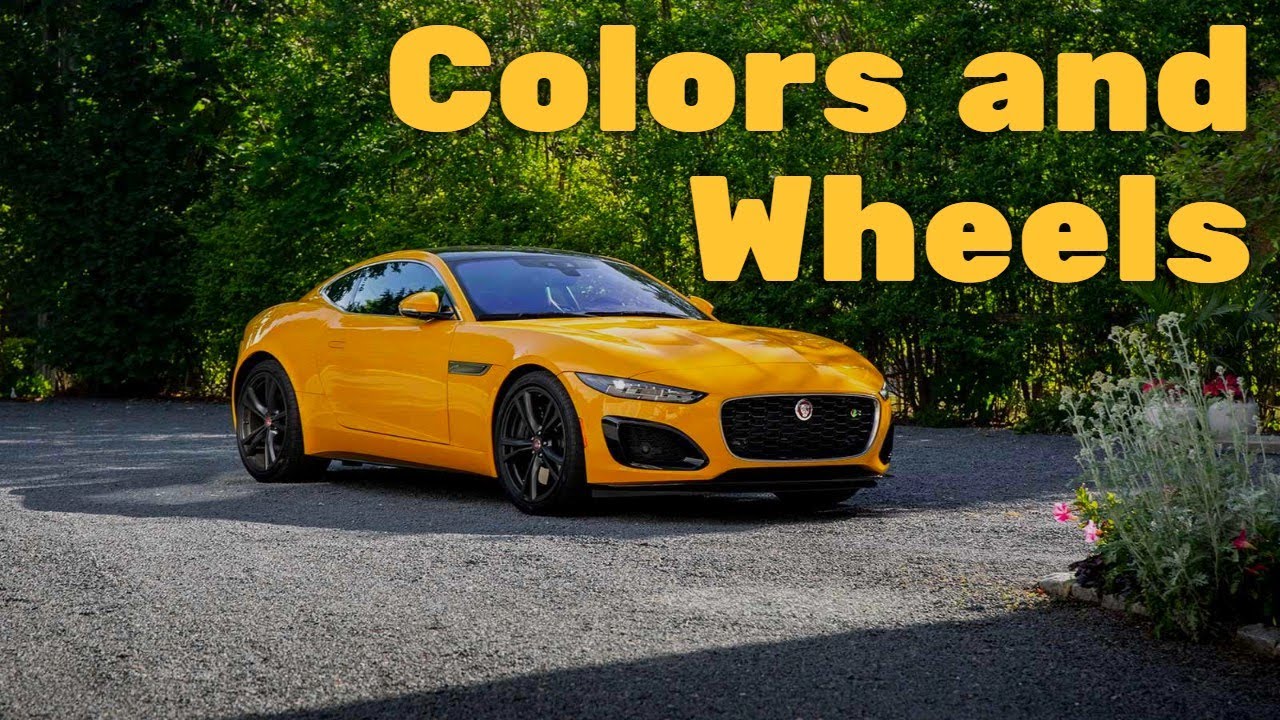 2022 Jaguar F-Type R Colors (interior/exterior) and Wheels
