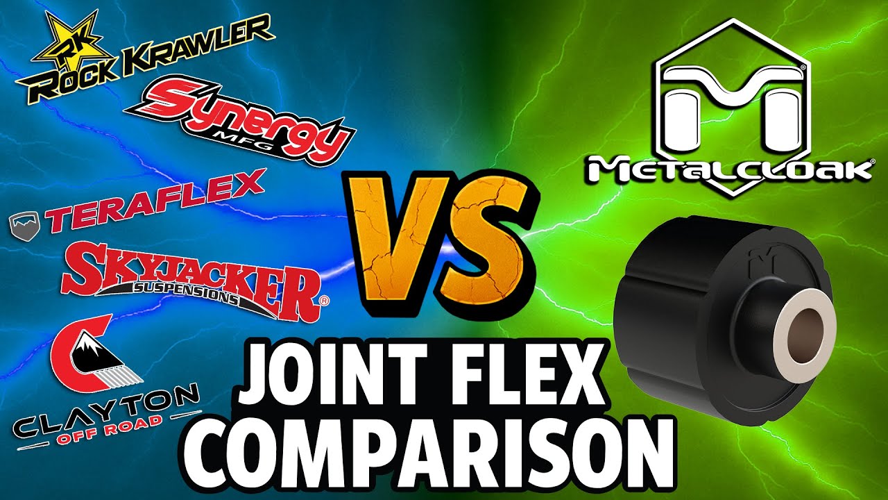 MetalCloak Duroflex Joint Comparison of Flex. What's New to Flex?