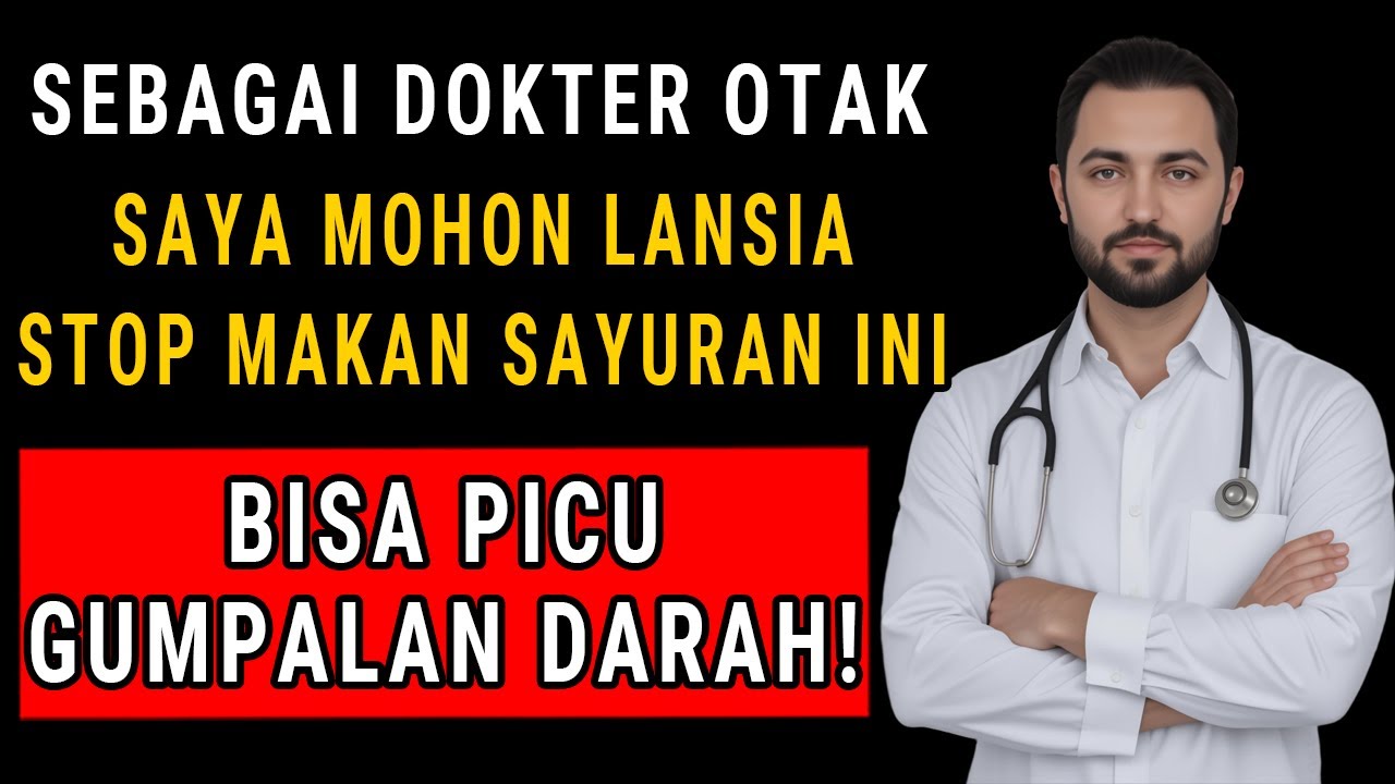 Sebagai Dokter Otak, Saya TERKEJUT Sayuran Ini Meningkatkan Risiko Stroke Dalam Semalam!