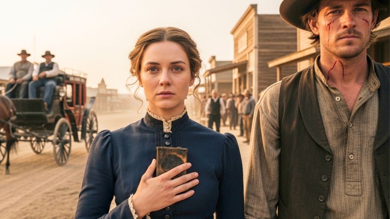“She Came to Marry a Rancher—Then a Scarred Cowboy Told Her the Truth.”
