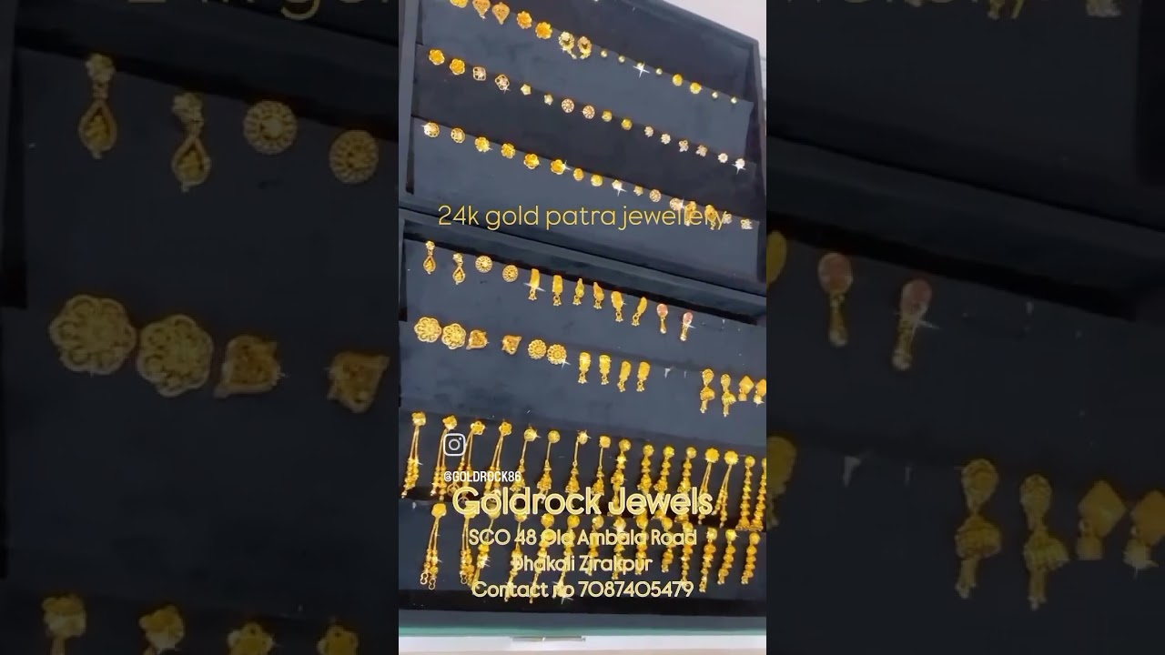 Contact to buy gold layered patra jewellery at Goldrock Jewels 📱7087405479#goldrockjewels