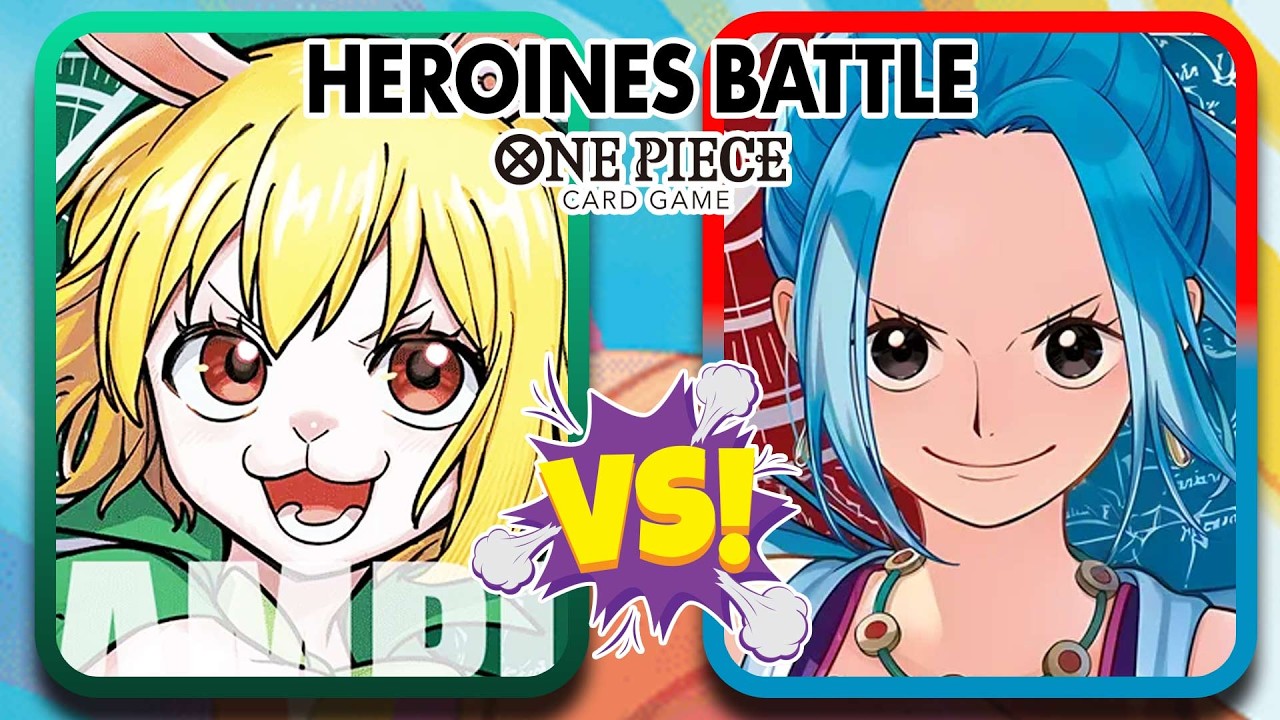 Green Carrot vs Red/Blue Vivi – Heroines Cup Tournament Match | One Piece TCG