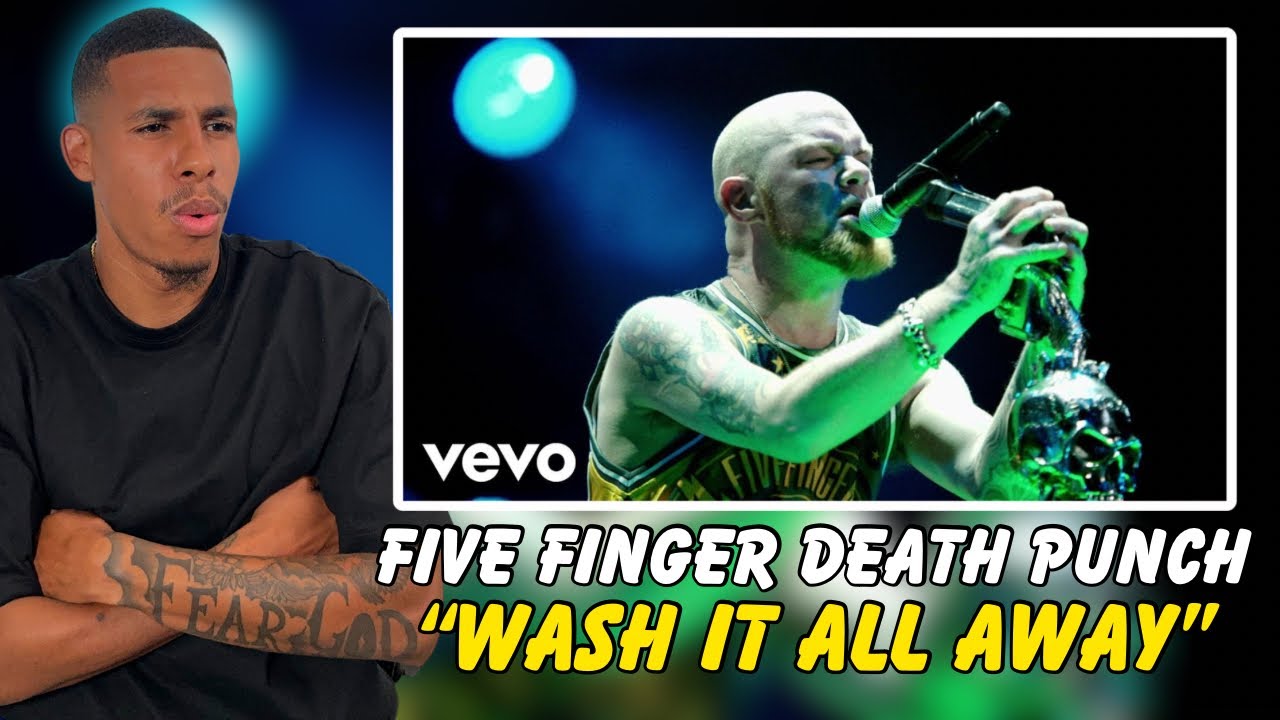 FIRST TIME HEARING Five Finger Death Punch &ldquo;Wash It All Away&rdquo; | REACTION