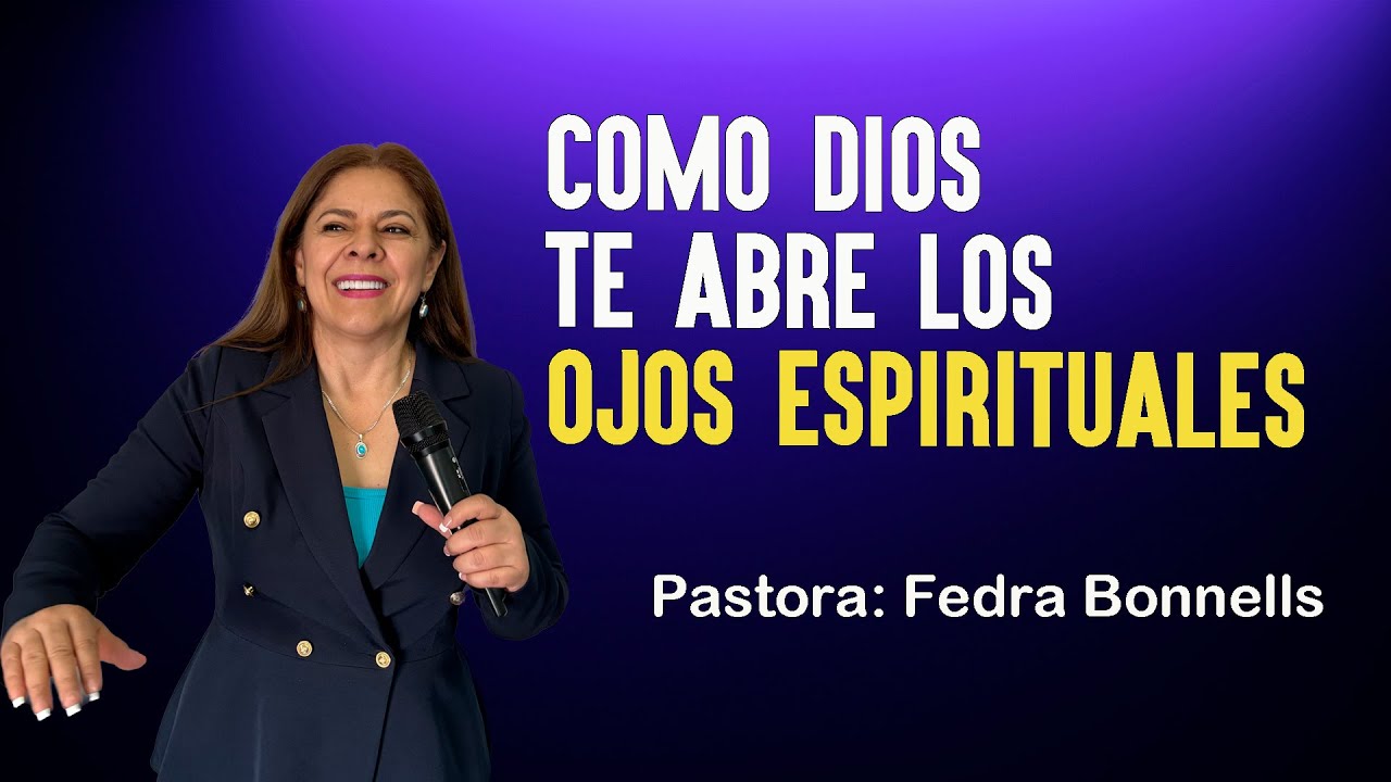 Como te abre Dios los ojos espirituales. no mas ceguera espiritual
