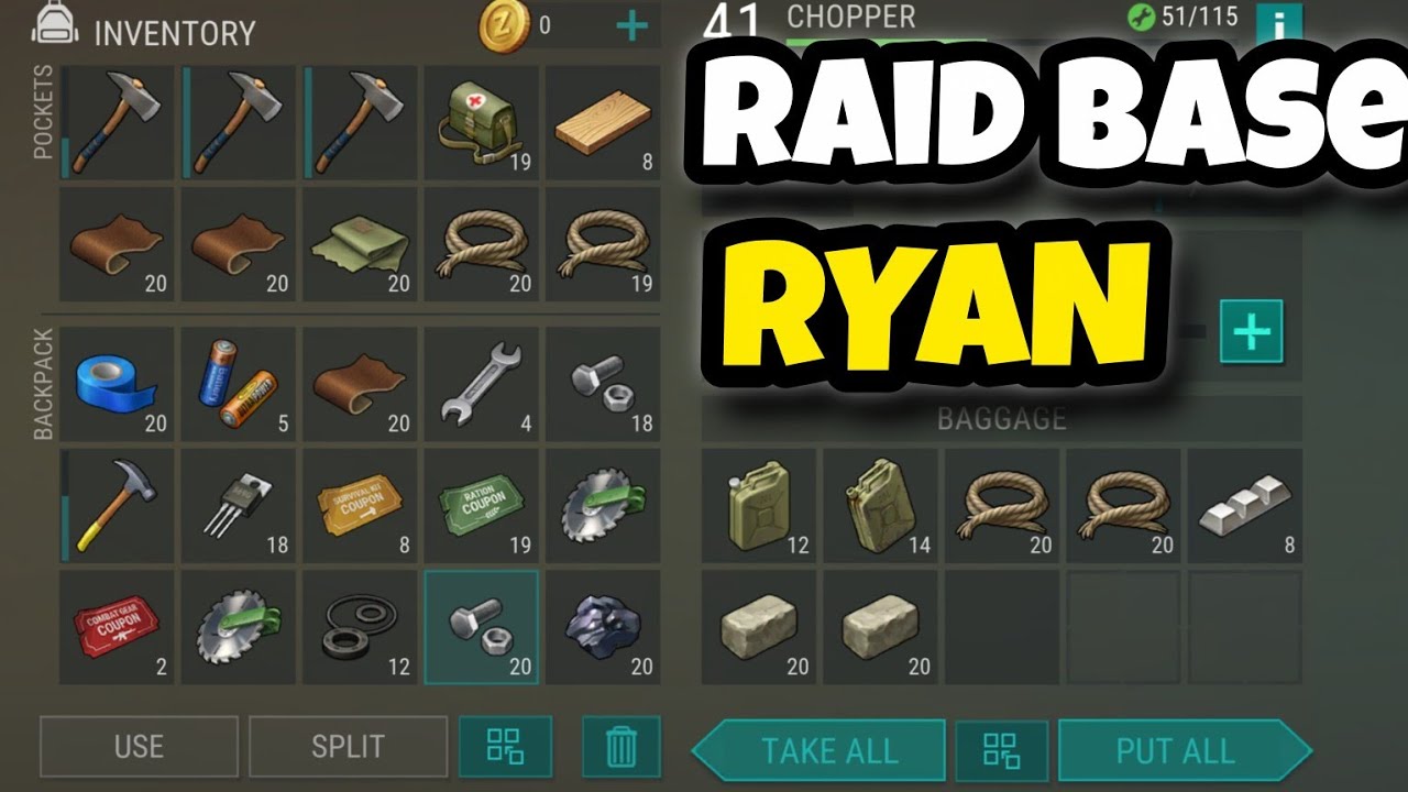 LDOE RAID BASE RYAN l Last day on earth : Survival 