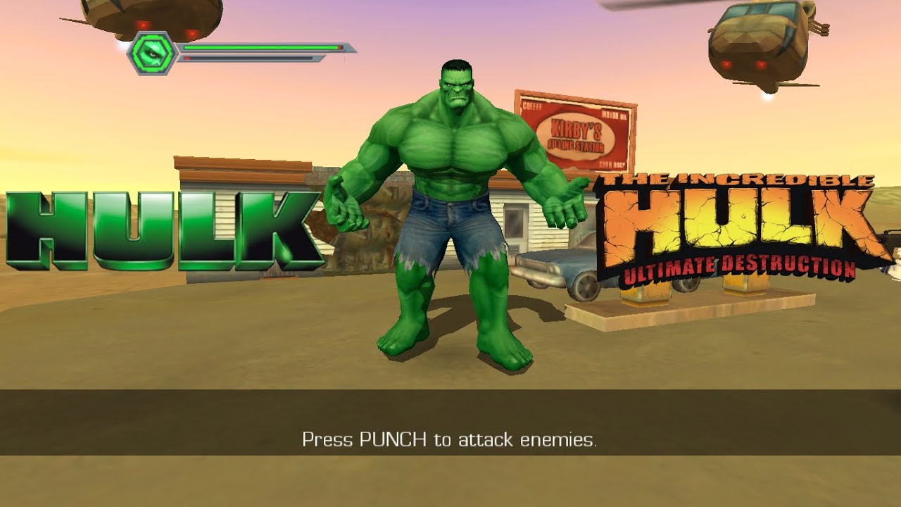 Ultimate Destruction Experience On PC | The Hulk 2003: Video Game (PC) [MOD]
