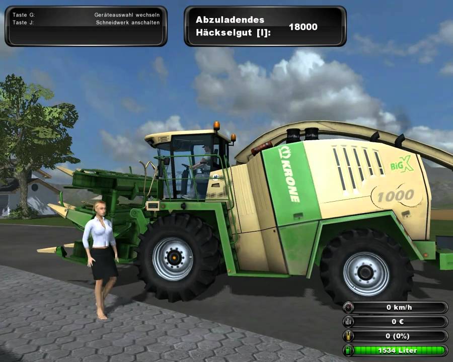 Farming Simulator LS 2011 Demo gameplay