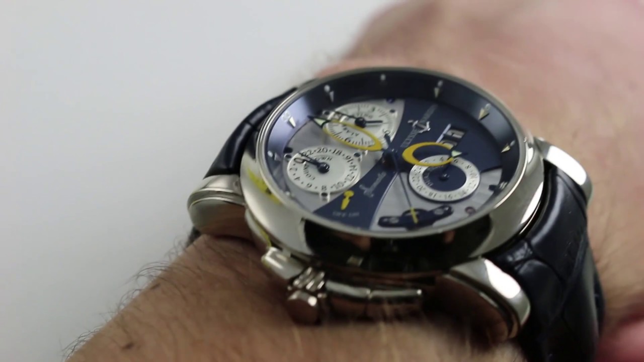 Ulysse Nardin Sonata Dual Time White Gold 670-88/213 Luxury Watch Review