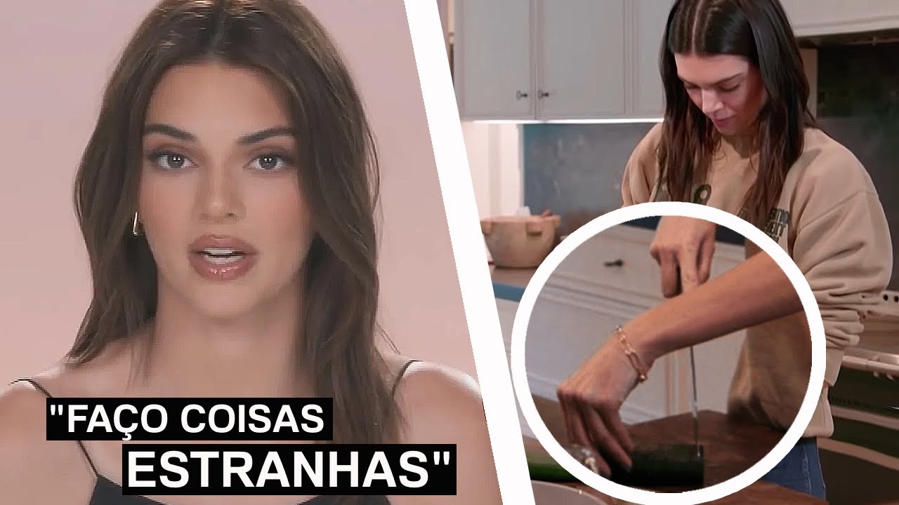 Kendall Jenner ficou chateada com memes dela cortando pepino (cucumber girl)