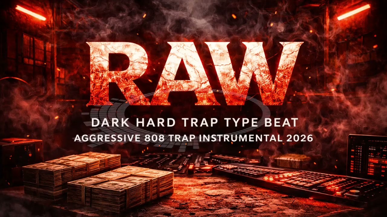 Raw – Dark Hard Trap Type Beat | Aggressive 808 Trap Instrumental 2026
